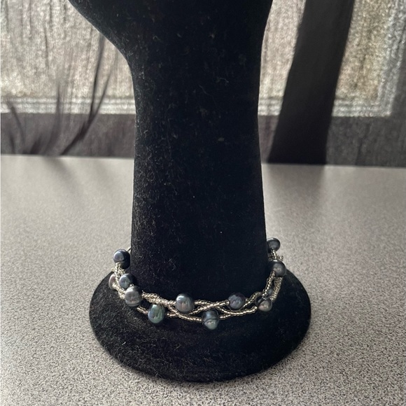 Silver & Blue Bracelet - Picture 2 of 7